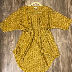 LulaRoe Kimono - Sweater Material  - Like New!